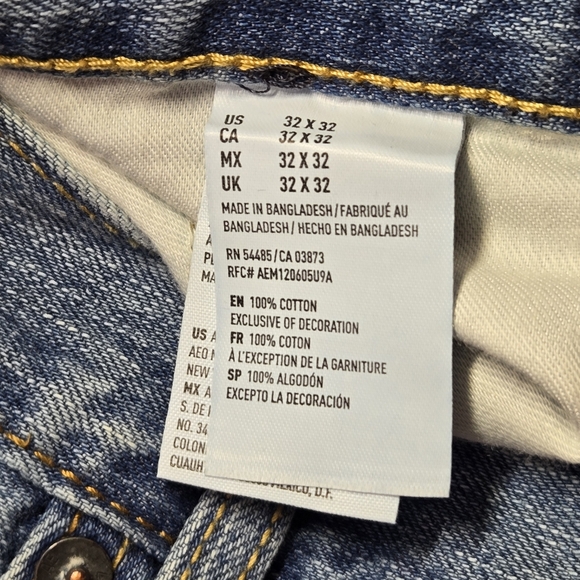 American Eagle Original Boot Jeans Mens 32x32 Bootcut Denim - Picture 5 of 6